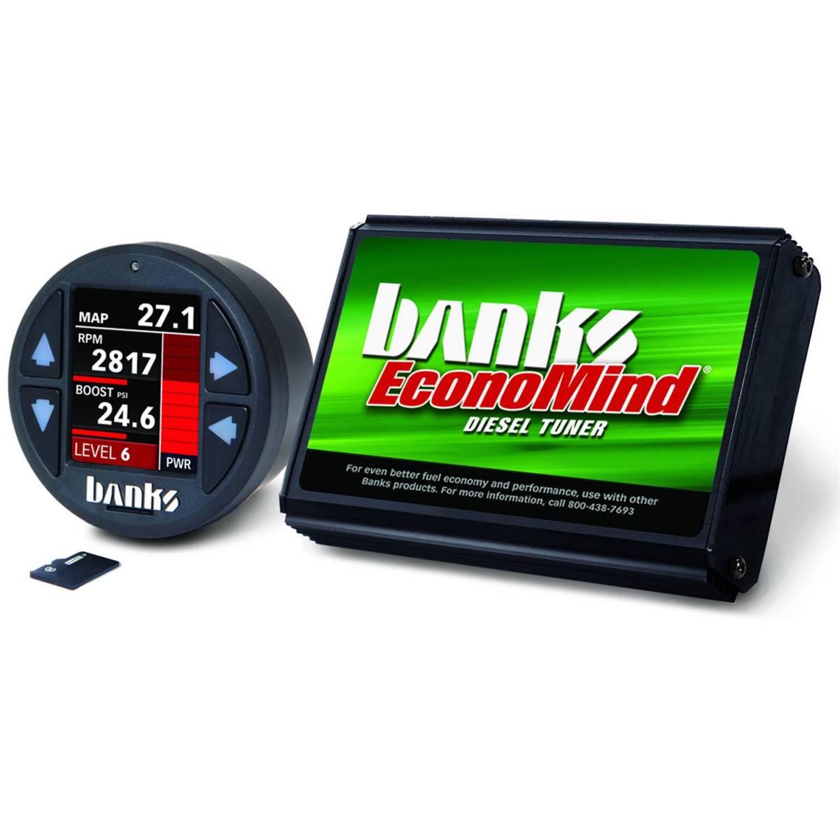 Banks Power EconoMind Diesel Tuners with iDash DataMonster 61447 Computer Programmers, EconoMind, Tuner, Includes DataMonster, Ram, 5.9L, Cummins, Kit