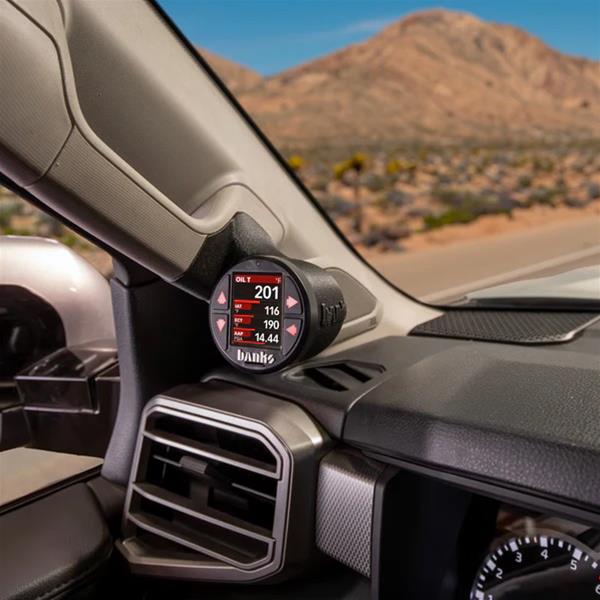 Banks Power 22-24 Toyota Tundra Gauge Pod Kit - Single Gauge thumbnail 2