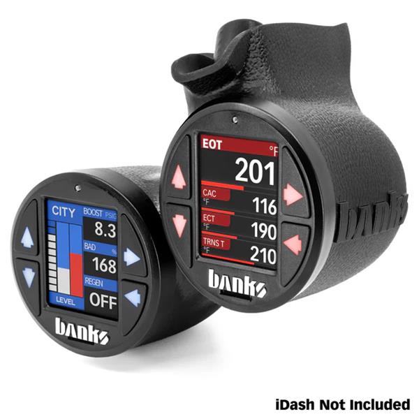 Banks Power 11-16 Ford Super Duty iDash Stealth Dual Gauge Pod Mount thumbnail 2