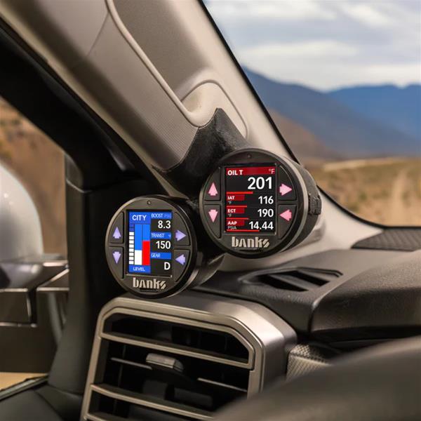 Banks Power - Gauge Panels, Pods and Mounting Cups for 2022-2024 TUNDRA 63376 Pod Kit, Toyota Tundra, Dual thumbnail 2