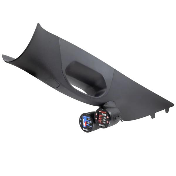 Banks Power 09-18 Dodge RAM 1500 iDash Stealth Pod Mounts - Dual Gauge thumbnail 4