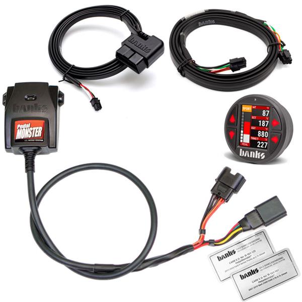 Banks Power Pedal Monster Kit Molex MX64 6 Way w/iDash Pro 07-19 RAM 2500/3500 and 11-20 FORD 6.7L