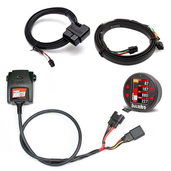 Banks Power Pedal Monster Kit Molex MX64 6 Way With iDash Data Pro