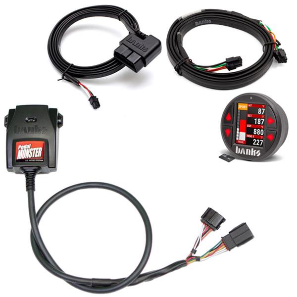 Banks Power Pedal Monster Kit Sumitomo TS 025 Sealed Series 6-Way With iDash Data Pro