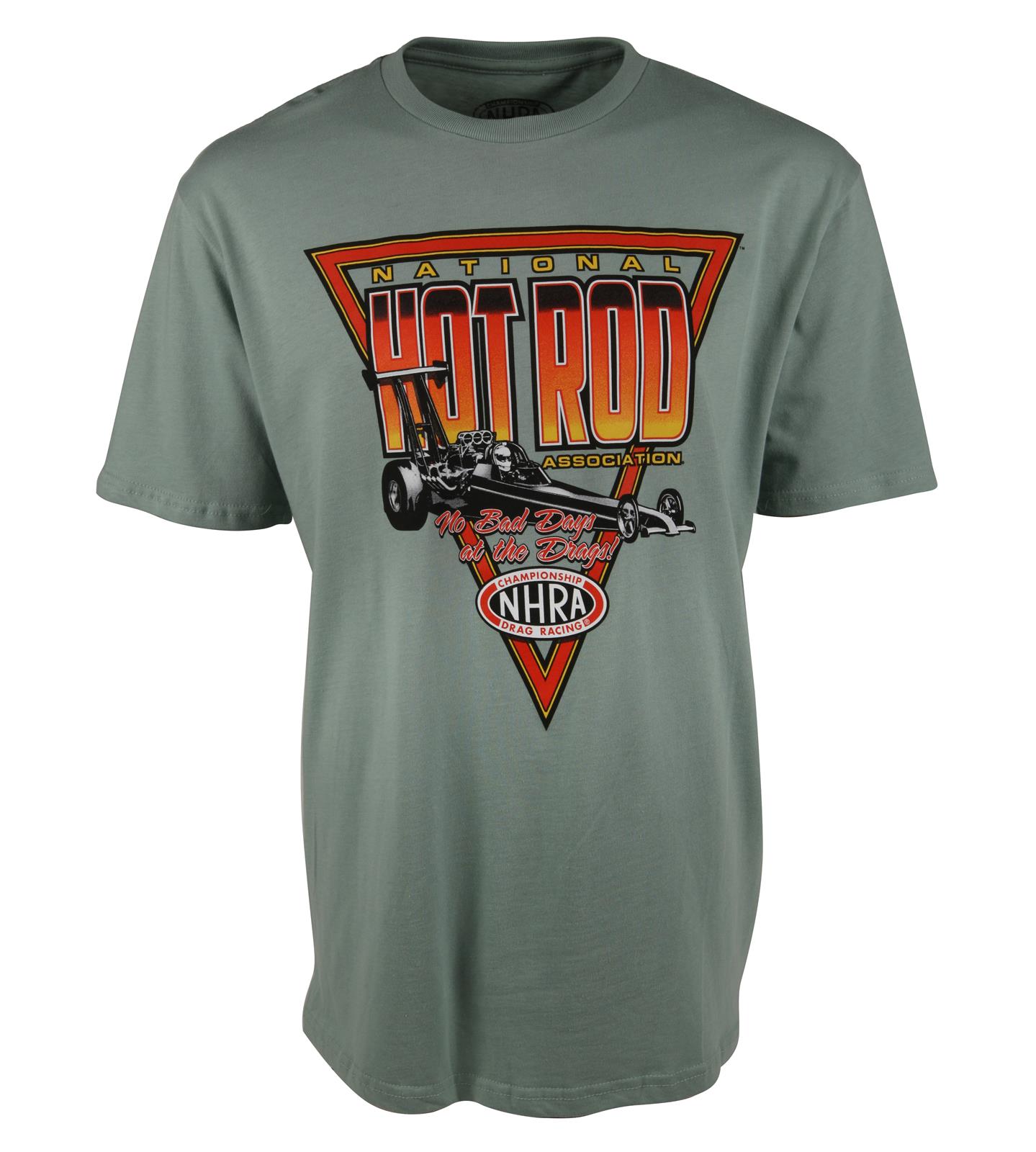 NHRA NHRA-683-MD NHRA Hot Rod Triangle T-Shirt | Summit Racing