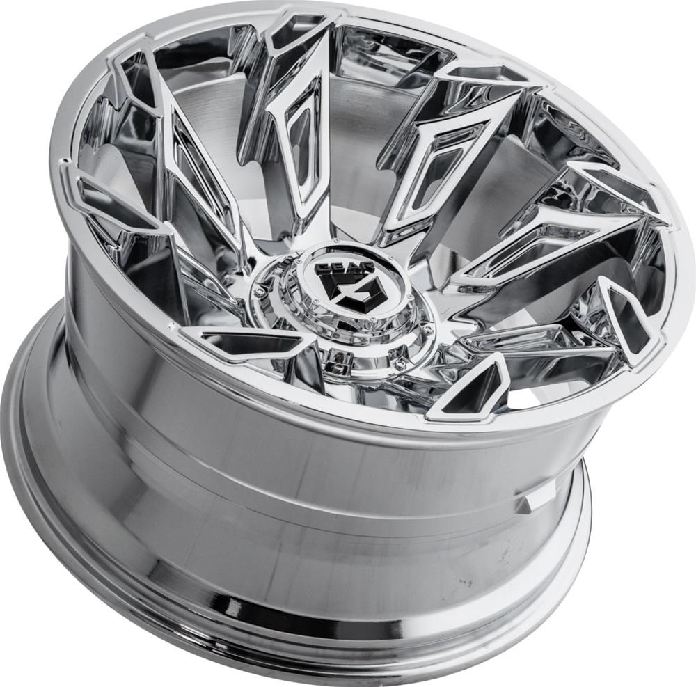 Gear Off Road 752C-2108125 Gear Alloy 752C Slayer Chrome Wheels