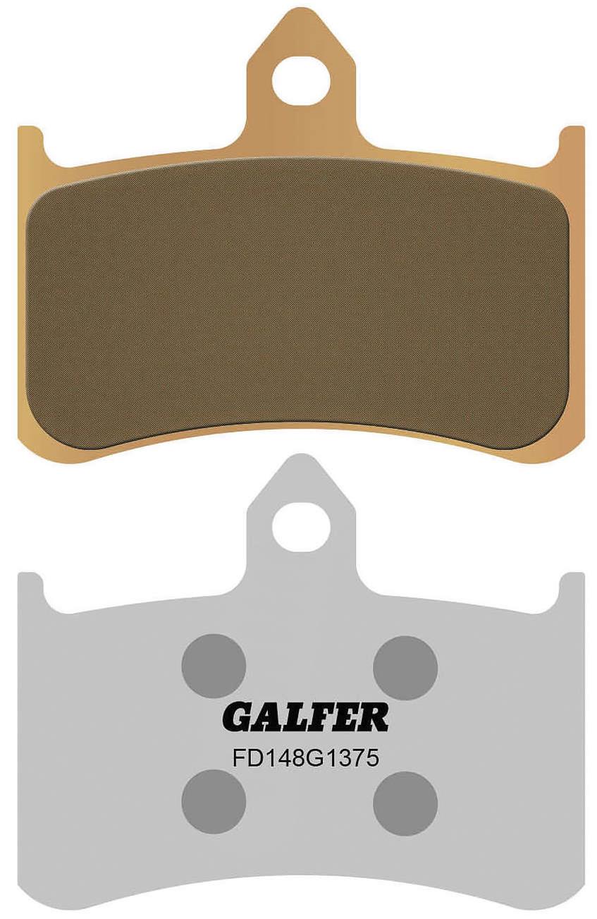 Galfer Braking Systems FD148G1375 Galfer HH Sintered Ceramic Brake Pads ...