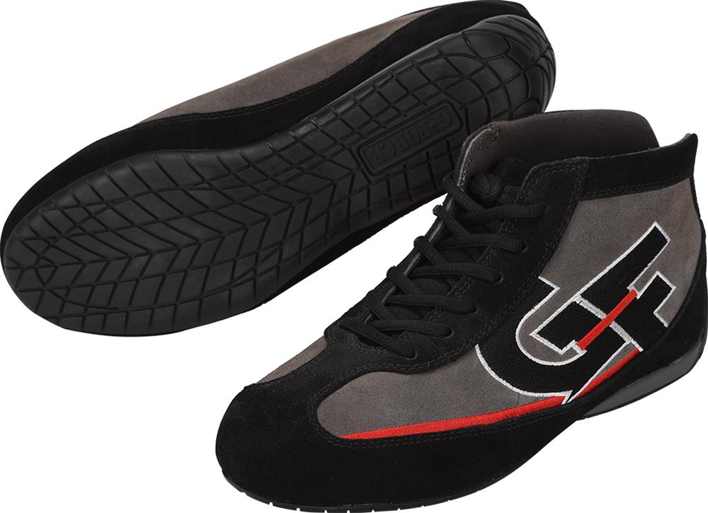 G-FORCE Racing 0239100BK G-FORCE GF239 Atlanta Mid-Top Racing Shoes ...