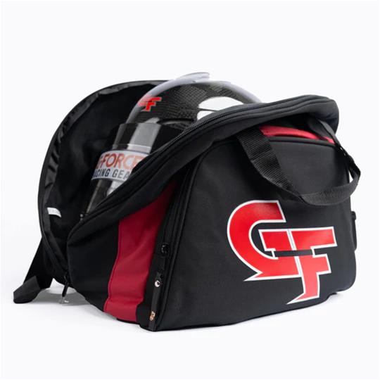 G-FORCE Helmet Bags 1009 Bag, GF, Sportsman, Polyester, Black, Zipper Closure, Each thumbnail 2