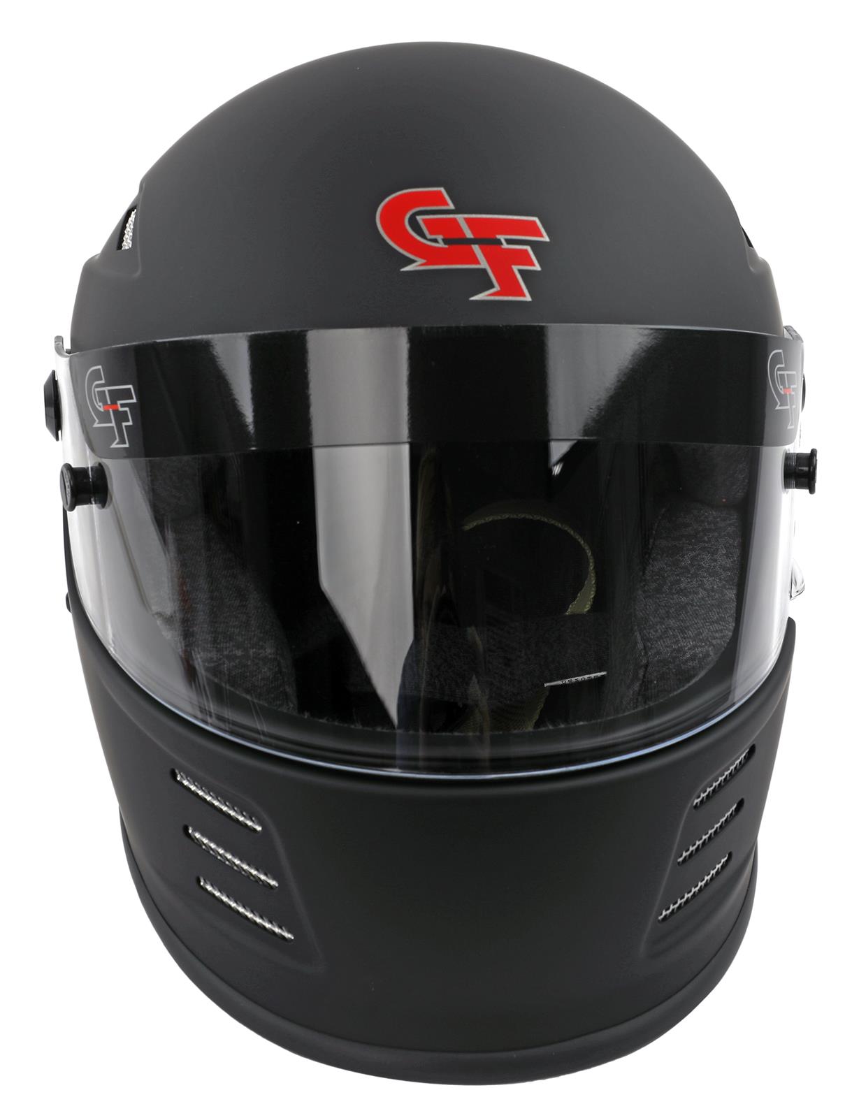 G-FORCE REVO SA2020 Helmets 13004XLGMB Helmet, REVO, Full Face, Snell SA2020, Matte Black, Clear Polycarbonate Shield, EPS Liner, Vented, X-Large, Each thumbnail 2
