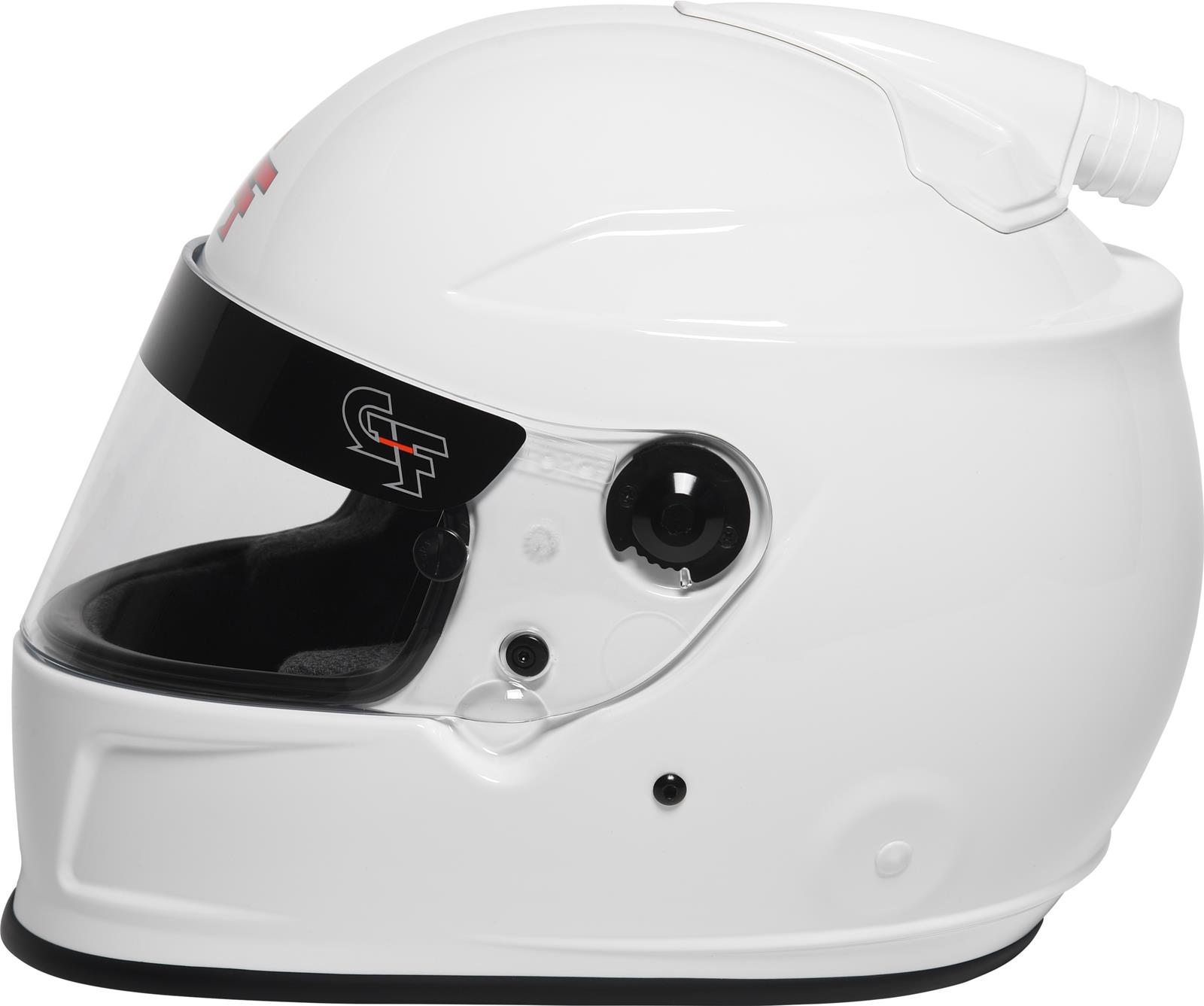 G-FORCE REVO AIR SA2020 Helmets 13008XLGWH Helmet, AIR, Full Face, Snell SA2020, Gloss White, Clear Polycarbonate Shield, EPS Liner, Vented, X-Large, Each thumbnail 4