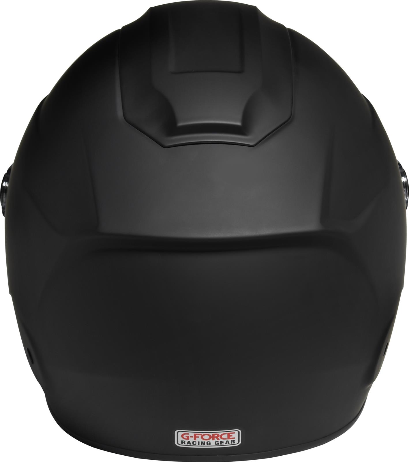 G-FORCE Nova Helmets 16004XLGMB Helmet, Nova, Full Face, Matte Black, Clear Polycarbonate Shield, EPS Liner, Vented, X-Large, Each thumbnail 9