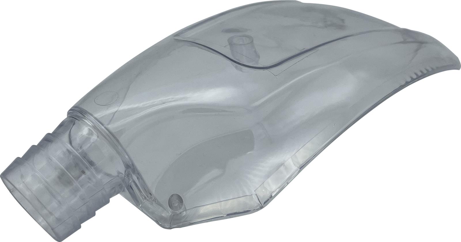 G-FORCE Racing Personal Cooling Equipment Components 19209CL Blower Fitting, Nova Top Blower Fitting Clear