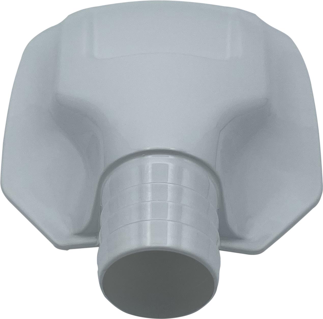 G-FORCE Racing Personal Cooling Equipment Components 19209WH Blower Fitting, Nova Top Blower Fitting White thumbnail 3