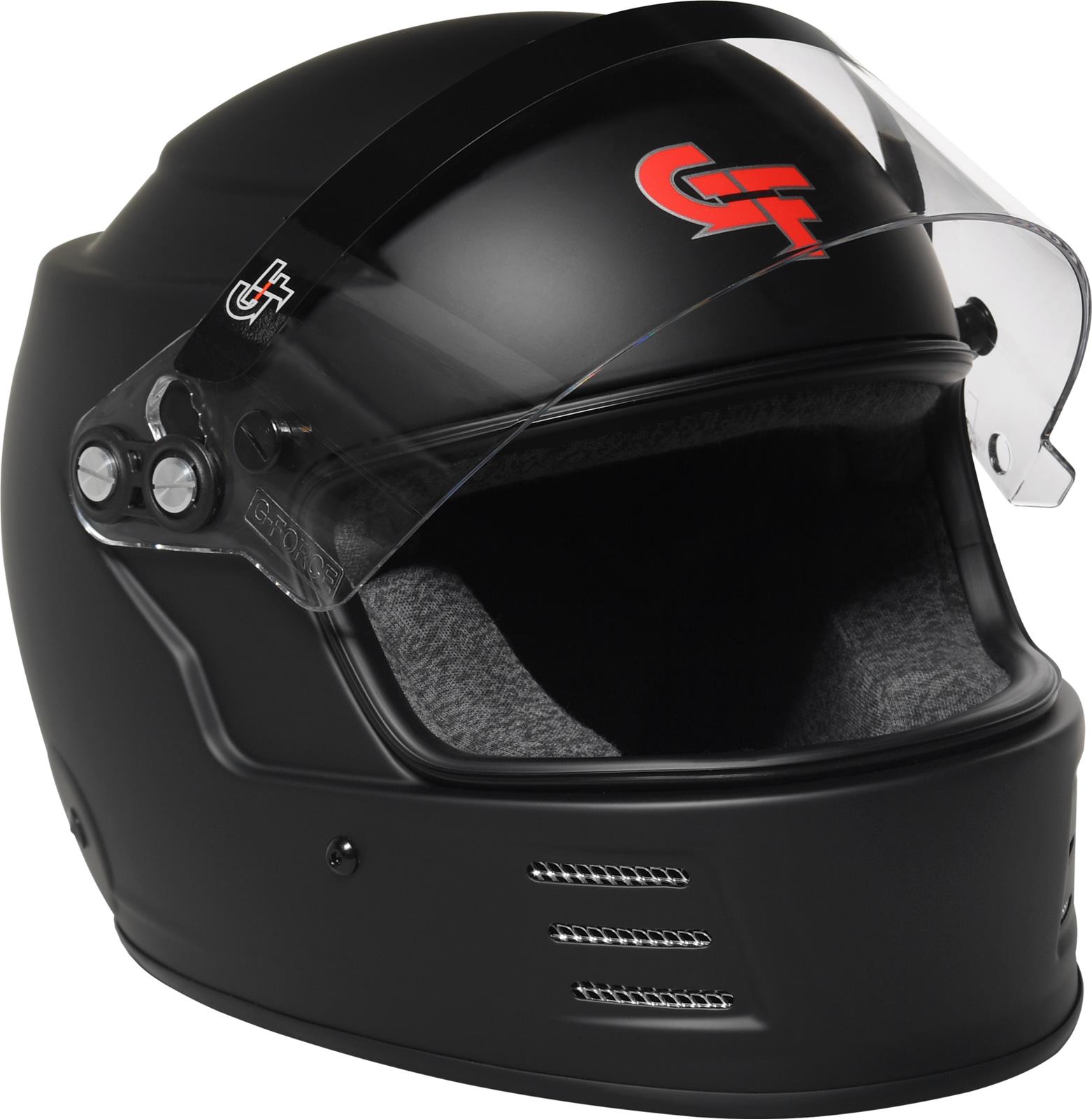 G-FORCE Rookie SFI 24.1 Helmets 3419MB Helmet, Rookie, Full Face, 24.1, Matte Black, Clear Polycarbonate Shield, EPS Liner, Vented, Youth Large, Each thumbnail 5