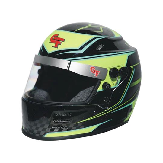 G-FORCE Racing Helmets 3420YL GRAPHICS, ROOKIE GRAPHICS YELLOW SFI 24.1