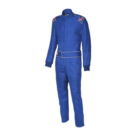 G-FORCE G-Limit Driving Suits 35451CXSBU Suit, G-Limit, One-Piece, Multiple Layer, Aramid/Nomex, Youth X-Small, Blue, Each