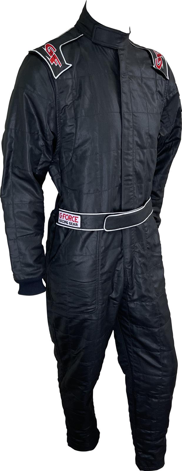 G-FORCE G-Limit Driving Suits 35451MEDBK Suit, G-Limit, One-Piece, Multiple Layer, Aramid/Nomex, Medium, Black, Each thumbnail 2