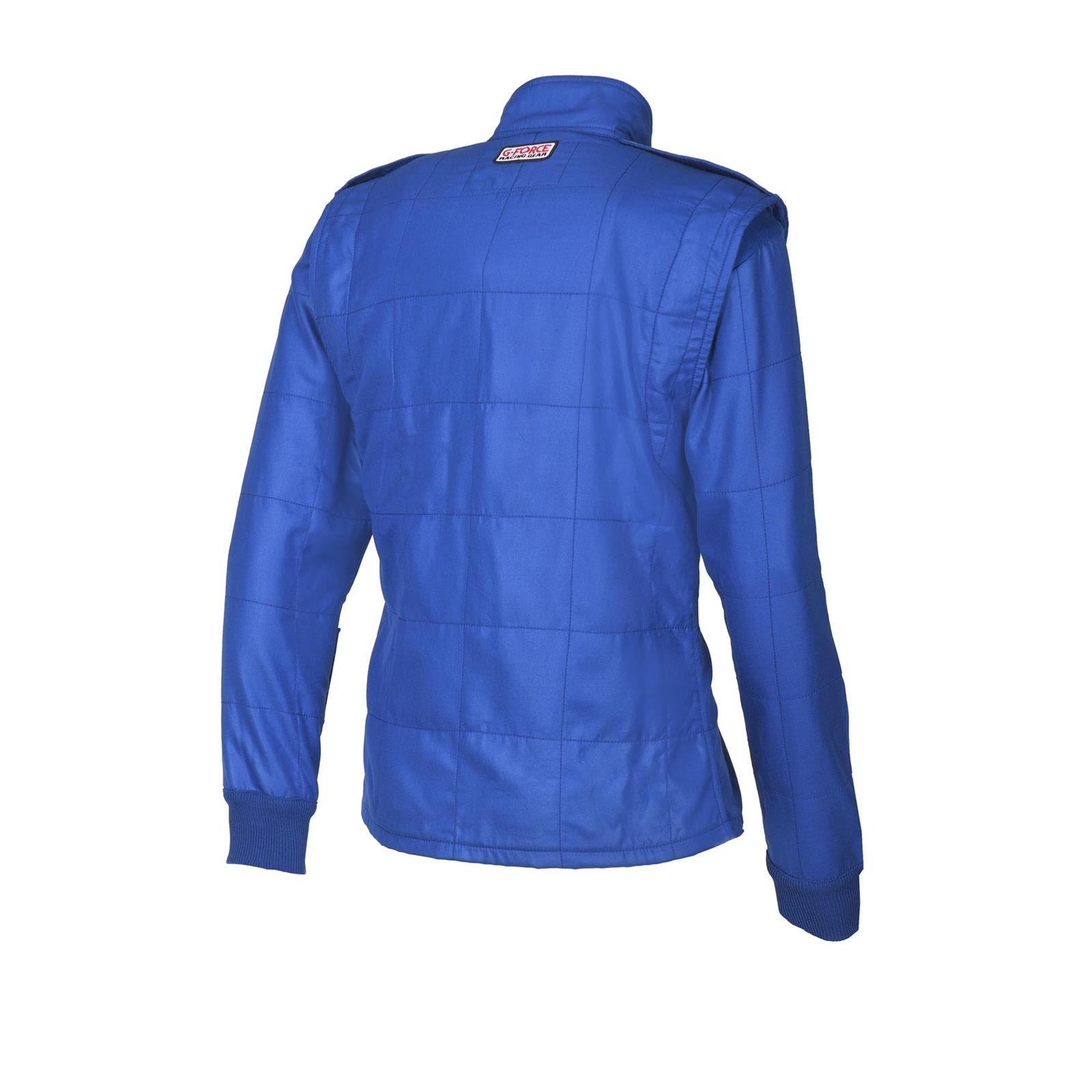 G-FORCE G-Limit Driving Jackets 35452XLGBU Jacket, SFI5 Jacket XLG BU