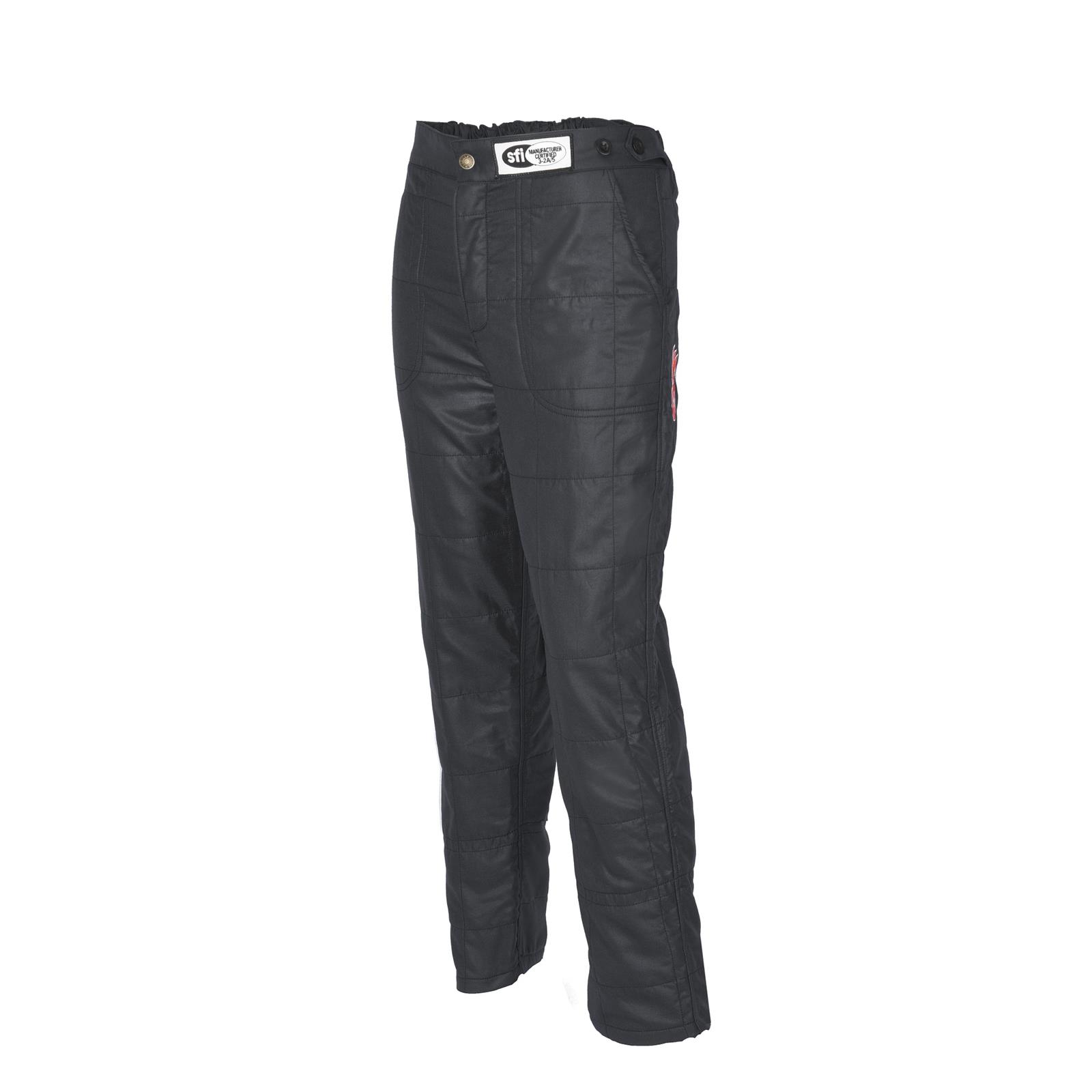 G-FORCE G-Limit Driving Pants 35453MEDBK Pants, G-Limit, Aramid/Nomex®, Black, SFI 3.2A/5, Men's Medium, Each