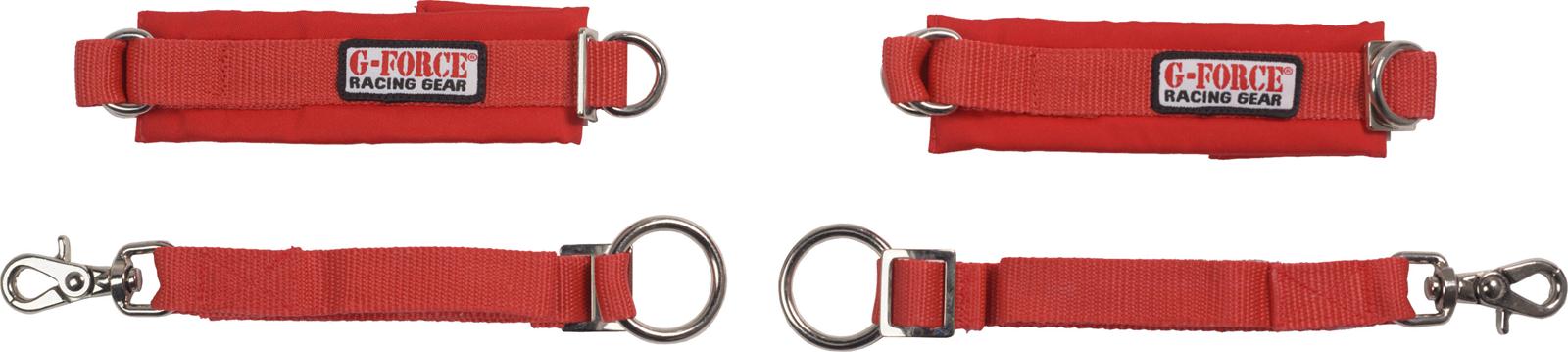 G-FORCE Arm Restraints 4087JNRRD Restraints, Junior, Red, Pair