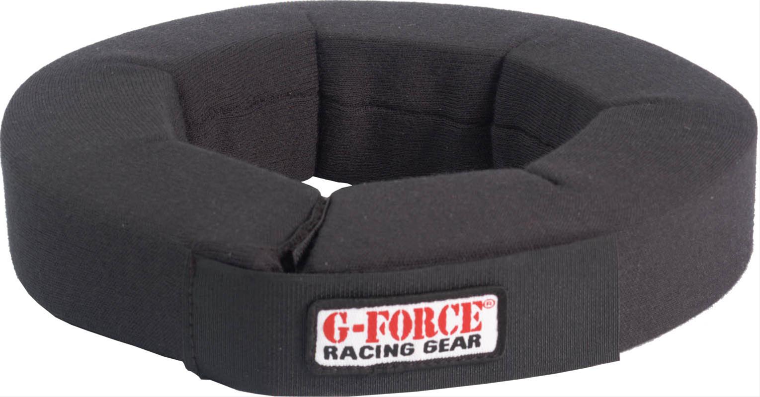 G-FORCE SFI 360 Degree Helmet Supports 4122LRGBK Support, Style, Large, Black, Each