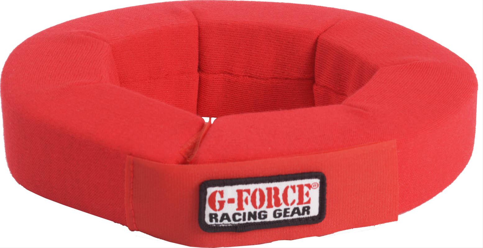 G-FORCE SFI 360 Degree Helmet Supports 4122LRGRD Support, Style, Large, Red, Each