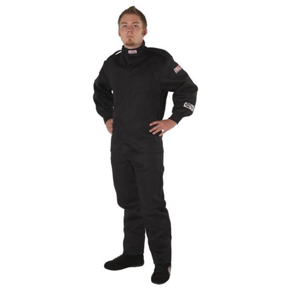 G-FORCE GF125 Driving Jackets 4126MEDBK Jacket, GF125, Single Layer, Pyrovatex, Medium, Black, Each thumbnail 2