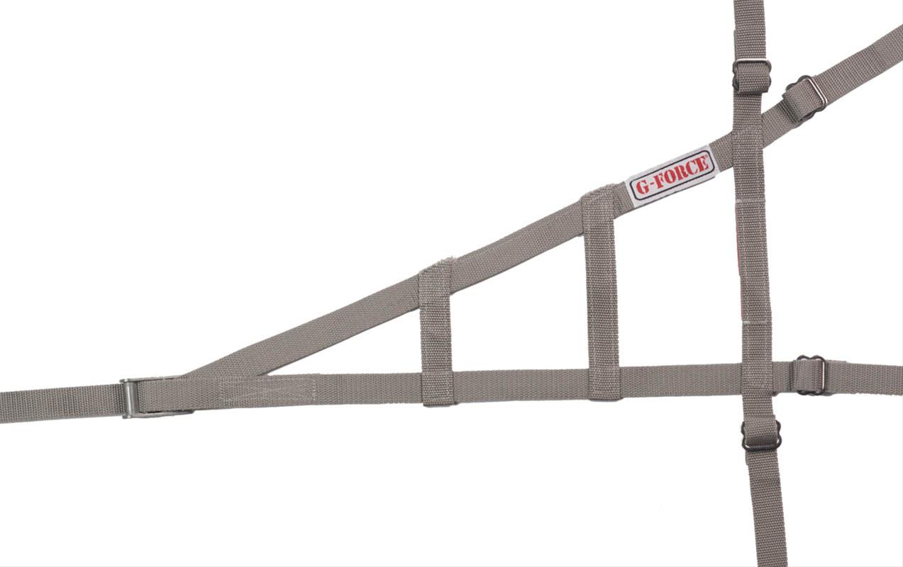 G-FORCE Sprint Car Window Nets 4130SV Net, Car, Silver, Triangle, Each