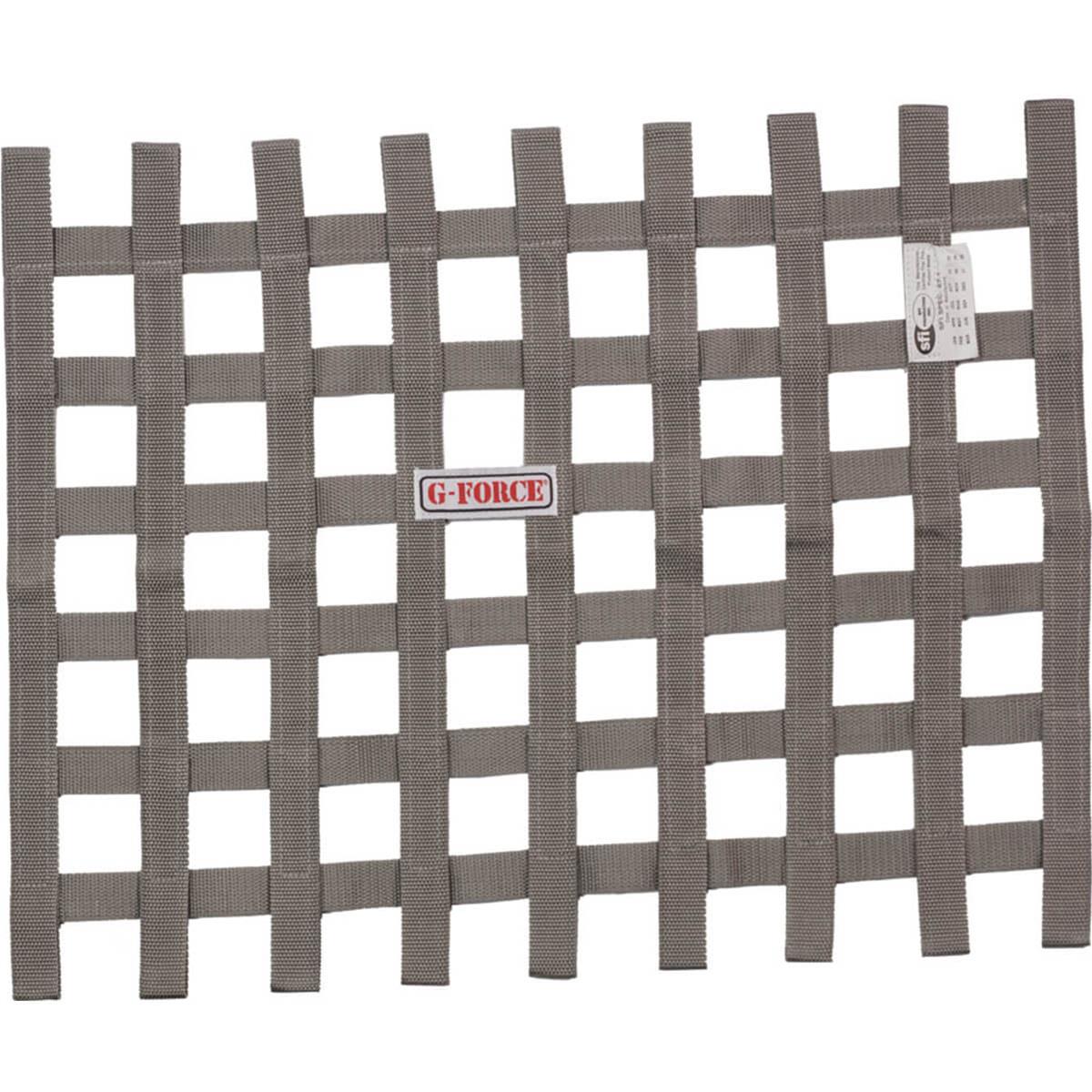 G-FORCE Ribbon Window Nets 4131SV Net, Silver, Nylon, Ribbon, Rectangle, 23 in. x 23 in. x 18 in., Each