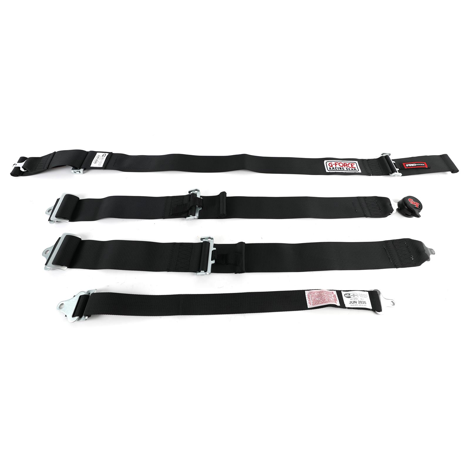 G-Force Pro Series U-Type 5-Pt Camlock Dragster Harness G-Force Pro Series U-Type 5-Pt Camlock Dragster Harness
