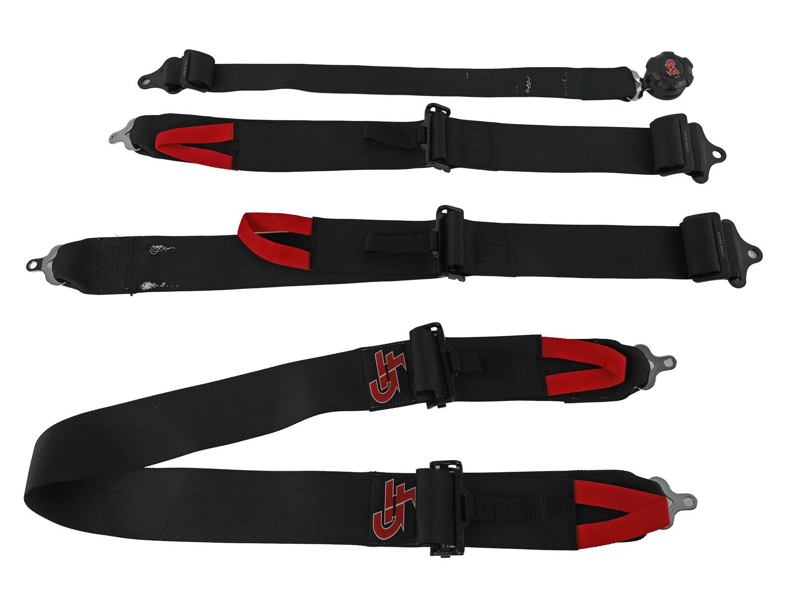 G-FORCE Racing 7543BK G-FORCE Camlock Harnesses | Summit Racing