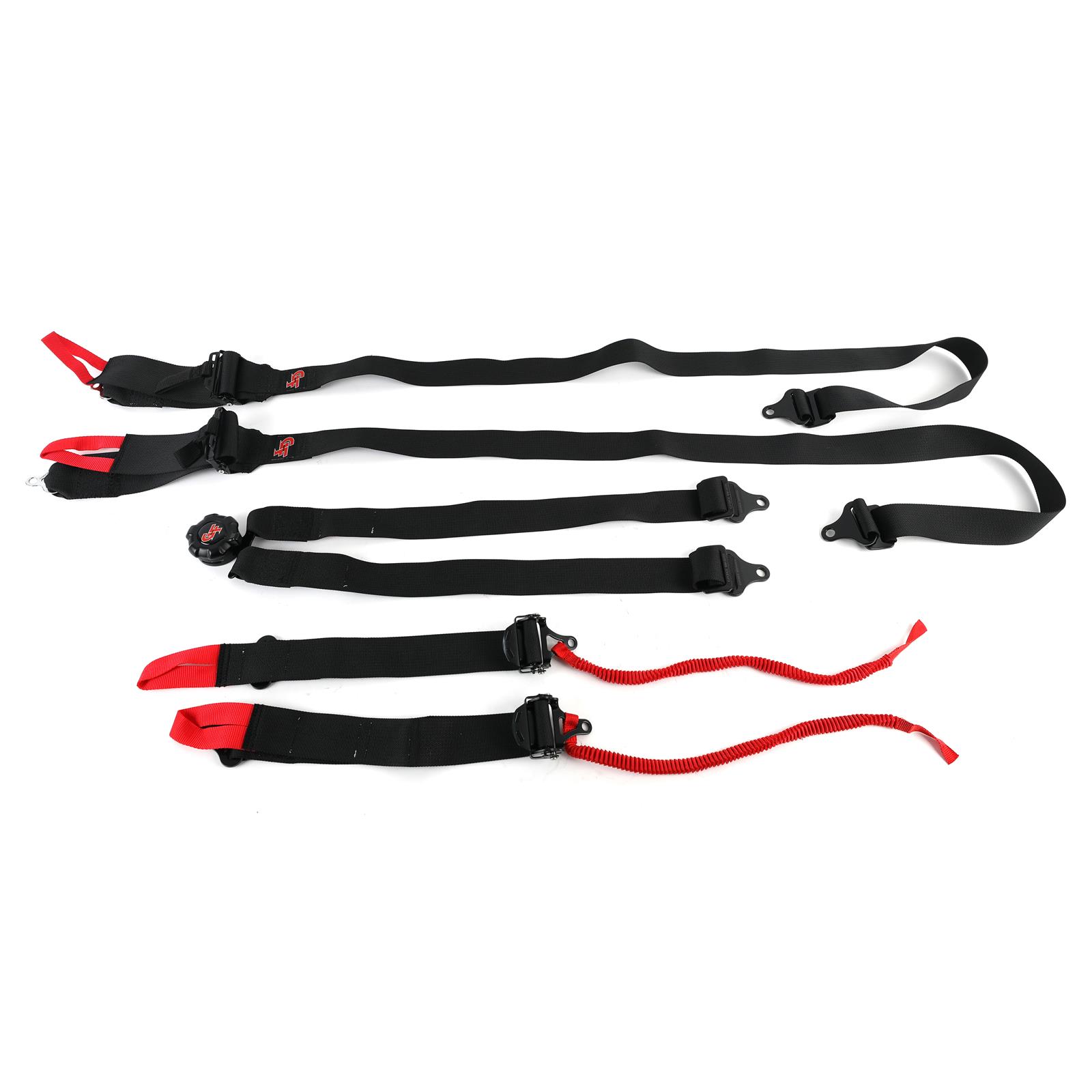 Point Harness Seat Belt Black Cam Lock Ultra Series Harness