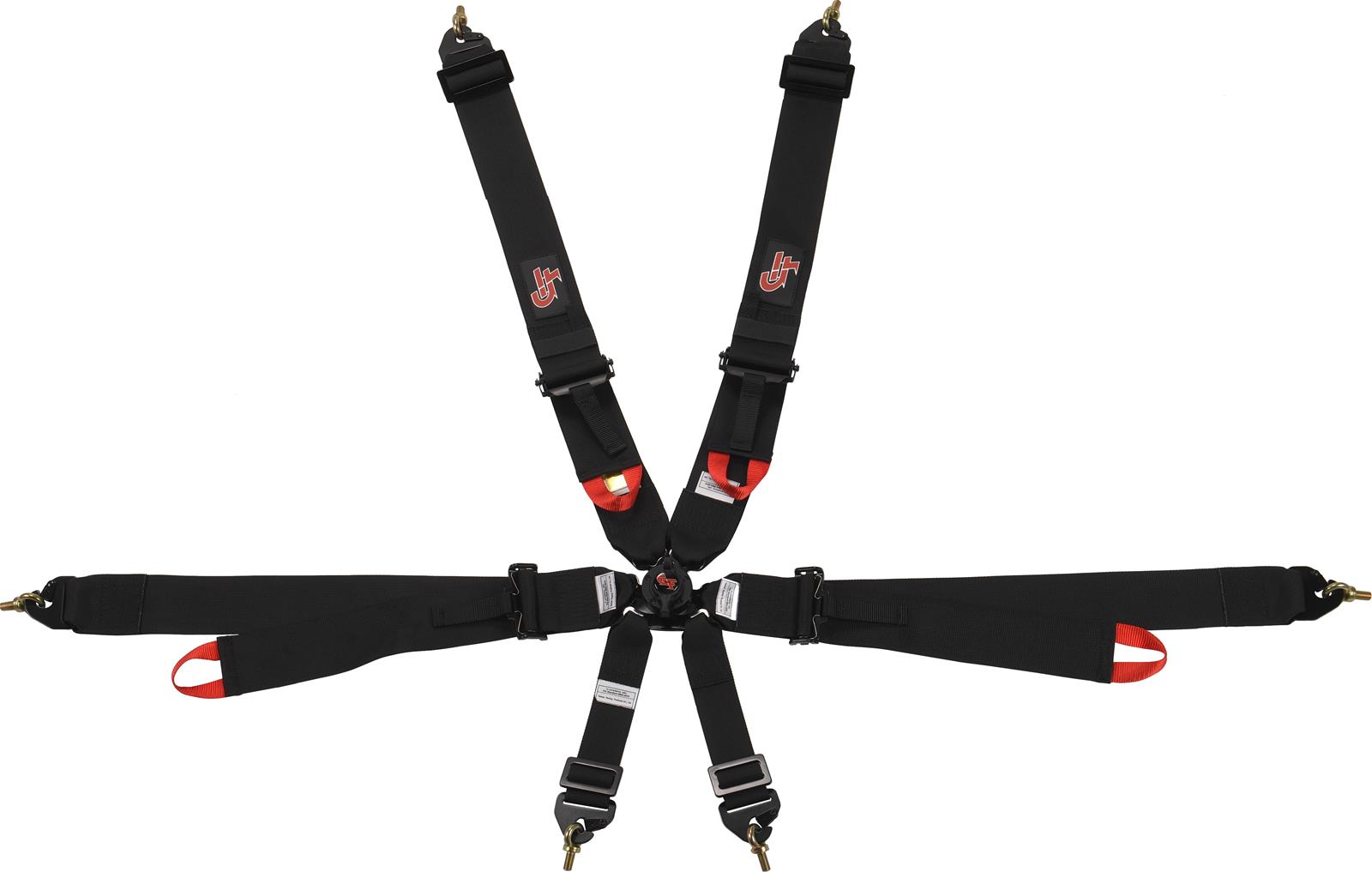 G-Force Pro-Series 6-Point FIA Cam Harness Pull-Down 7620BK
