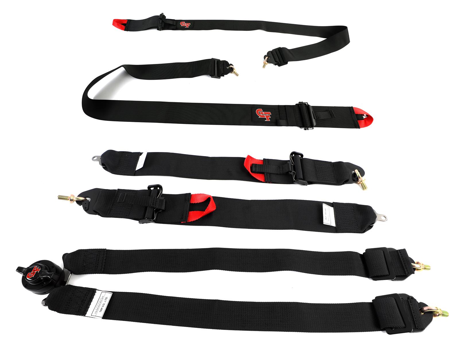 G-FORCE Racing 7621BK G-FORCE Pro Series Camlock Harness Sets