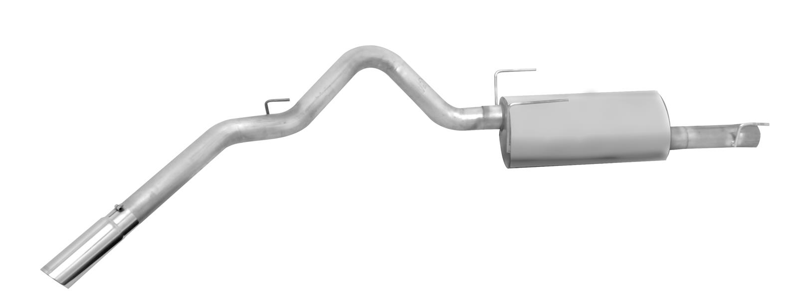 Gibson 14-17 Ram 2500 Big Horn 6.4L 3.5in Cat-Back Single Exhaust - Aluminized thumbnail 2