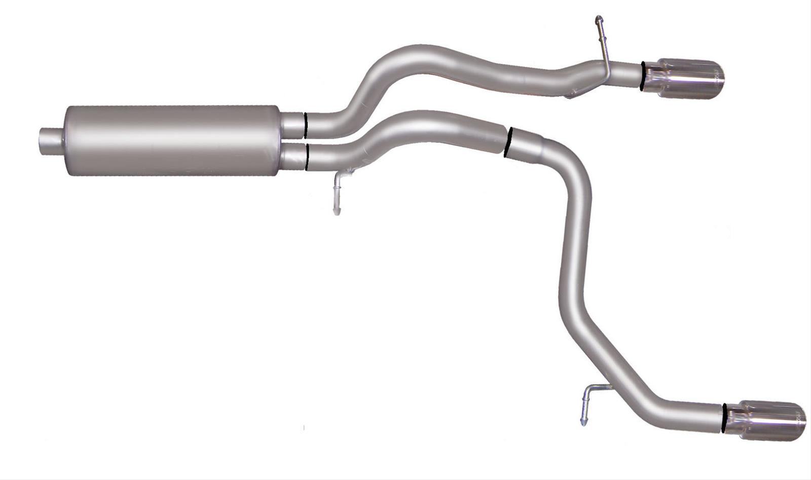 Gibson Performance Exhaust 612701 Gibson Split Rear Exhaust Systems