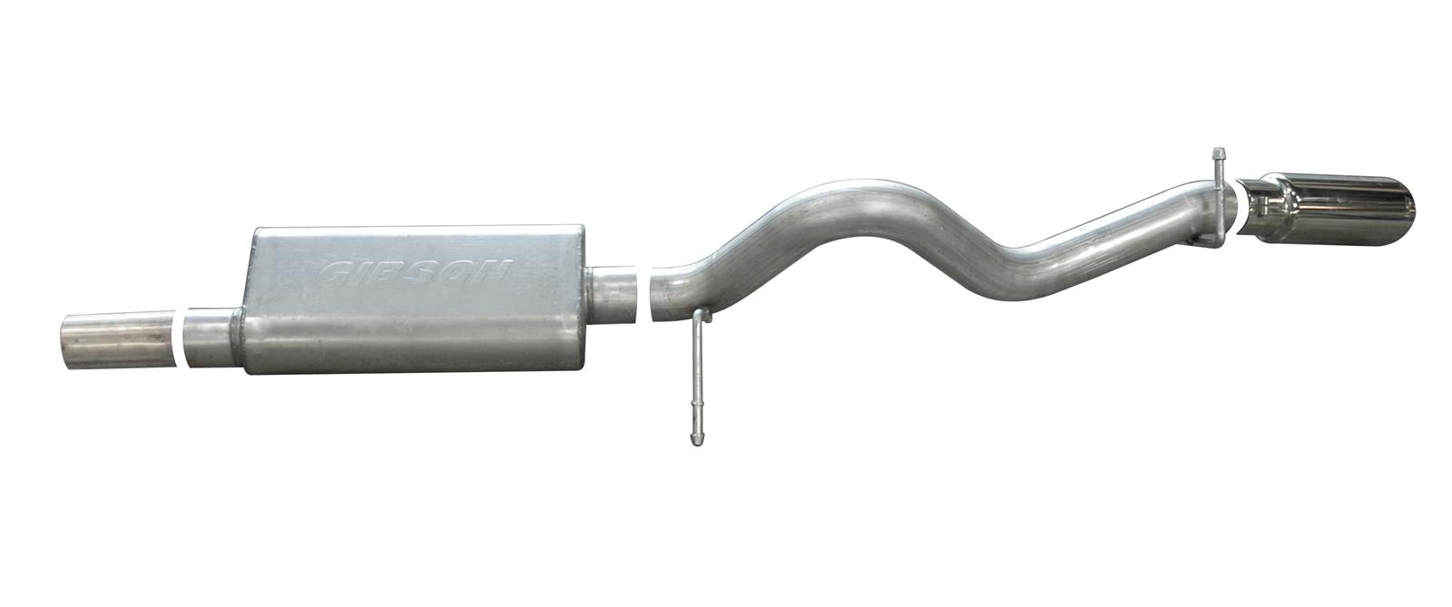 HUMMER H3 Gibson Performance Exhaust 612801 Gibson Single Exhaust