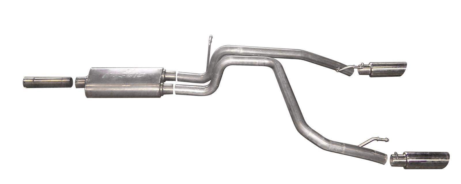 Gibson Performance Exhaust 616005 Gibson Split Rear Exhaust Systems
