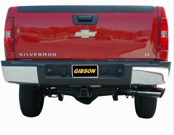 Gibson 11-19 GMC Sierra 2500 HD Denali 6.0L 3.5in Cat-Back Single Exhaust - Stainless thumbnail 3
