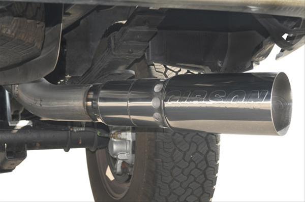 Gibson 13-16 Ram 2500 Big Horn 6.7L 4in Filter-Back Single Exhaust - Stainless thumbnail 4