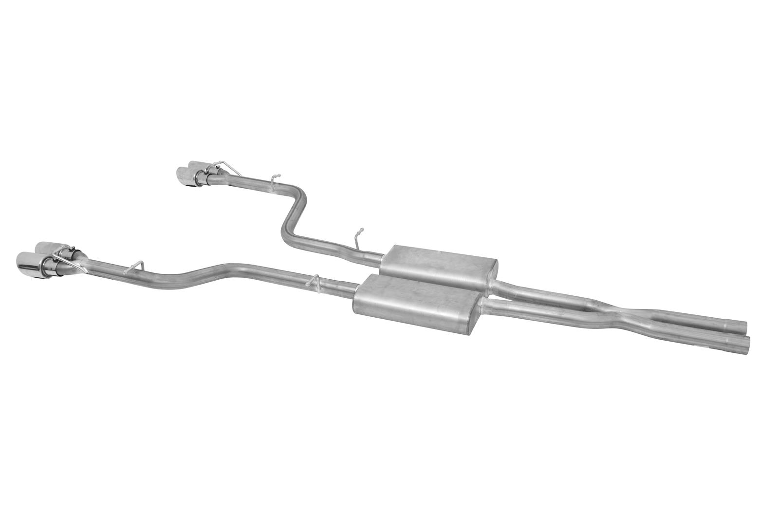 Gibson 09-15 Dodge Challenger R/T 5.7L 2.5in Cat-Back Dual Exhaust - Stainless thumbnail 2
