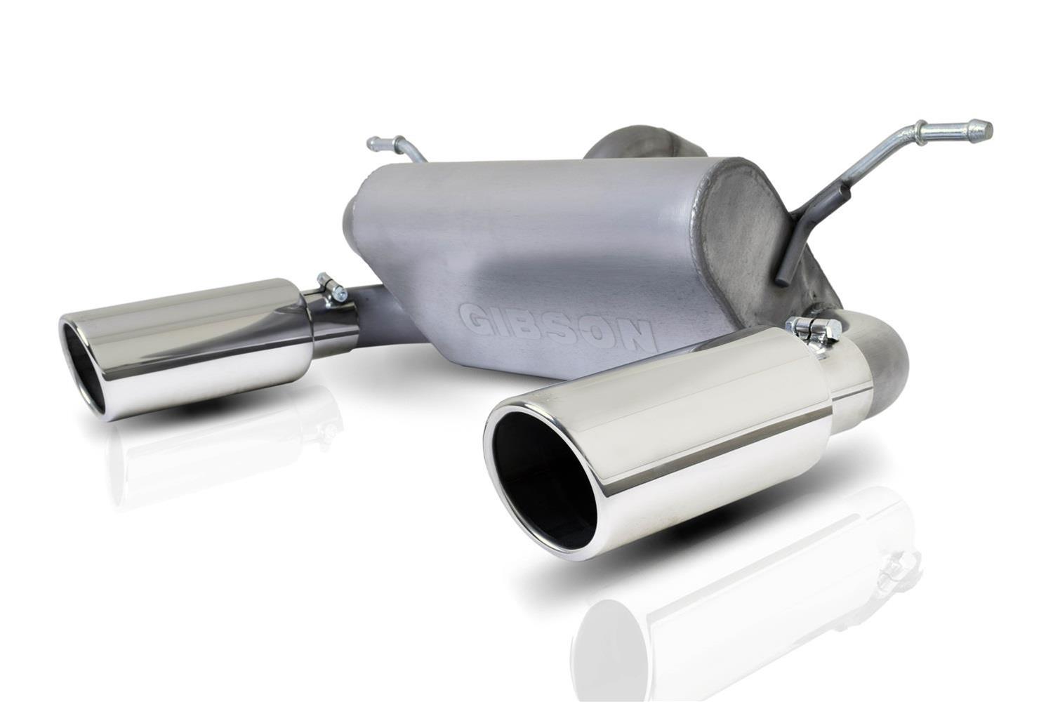 Gibson 18-22 Jeep Wrangler JL Sport 3.6L 2.5in Cat-Back Dual Split Exhaust - Stainless thumbnail 5