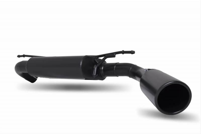 Gibson 18-22 Jeep Wrangler JL Rubicon 3.6L 2.5in Cat-Back Single Exhaust - Black Elite (Ceramic) thumbnail 2