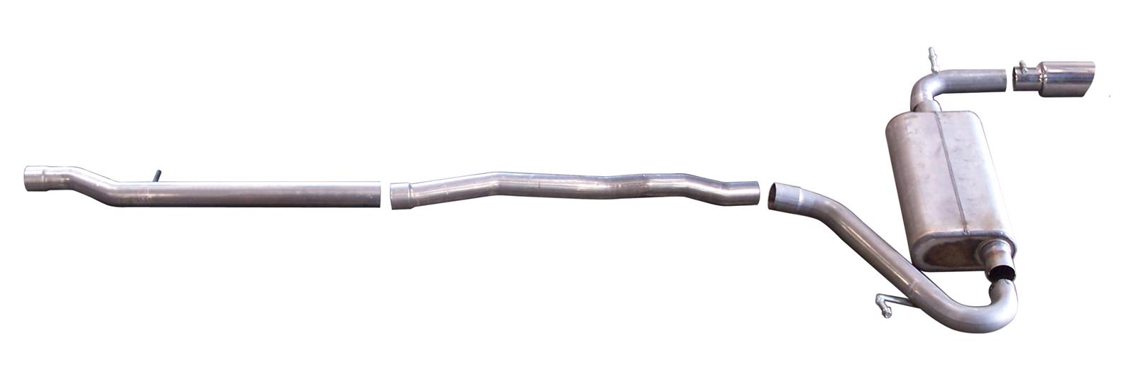 Gibson 07-13 Jeep Patriot Limited 2.4L 2.25in Cat-Back Single Exhaust - Stainless thumbnail 2
