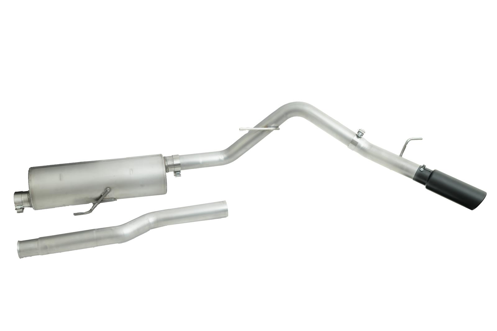 Gibson 20-22 Jeep Gladiator JT Rubicon 3.6L 3in Cat-Back Single Exhaust - Black Elite thumbnail 2
