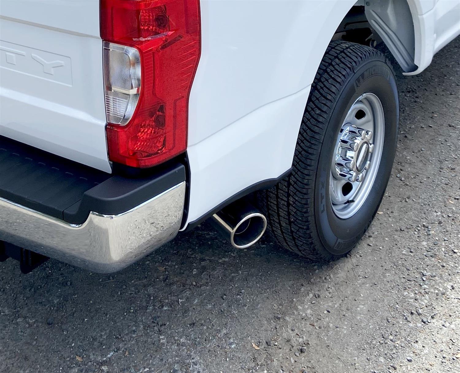 Gibson 20-21 Ford F250/F350 Super Duty Crew Cab Cat-Back Exhaust - Stainless