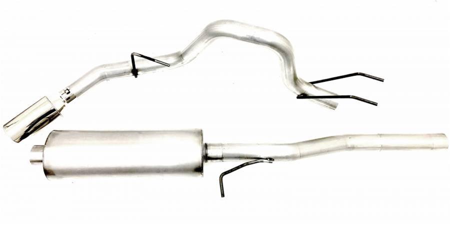 Gibson 20-21 Ford F250/F350 Super Duty Crew Cab (Short Bed) Cat-Back Exhaust - Stainless thumbnail 2