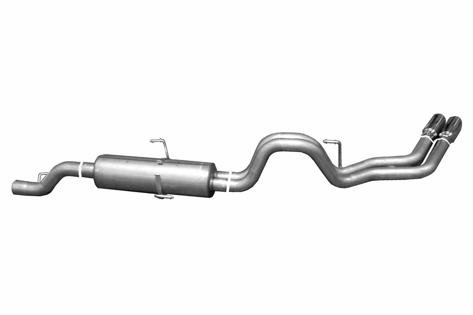 Gibson Performance Exhaust 6401 Gibson Dual Sport Truck Exhaust Systems