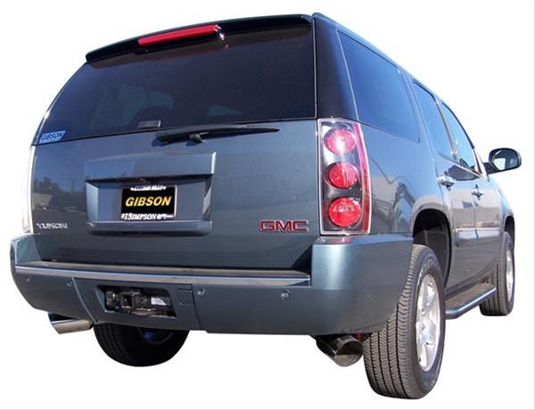 Gibson 11-14 Cadillac Escalade Base 6.2L 3.5in/3in Cat-Back Dual Extreme Exhaust - Stainless thumbnail 4